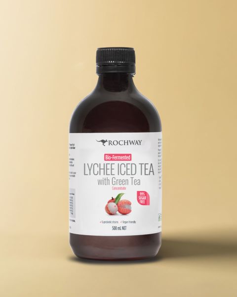Bio-Fermented Lychee Iced Tea Concentrate 500 mL