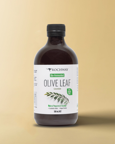 Bio-Fermented Olive Leaf Extract 500mL-Natural Peppermint Flavour